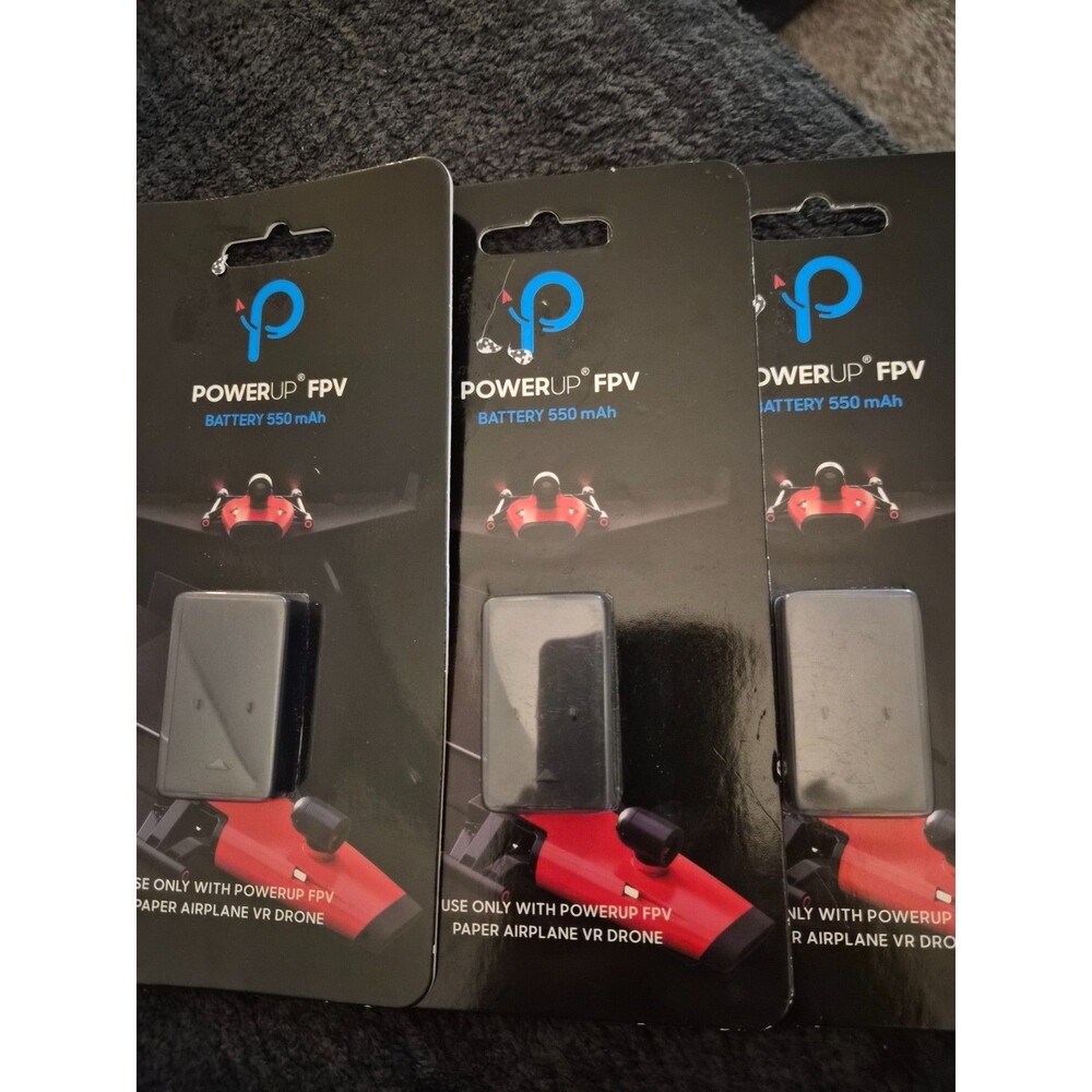 NEW Parrot Battery Drones 550mAh Li-Po Rechargeable, LOT OF 3